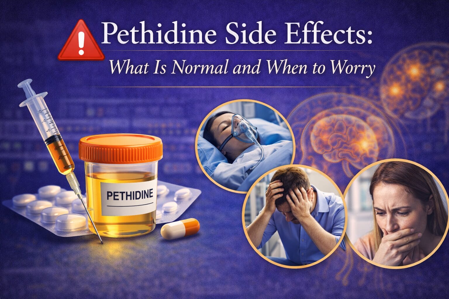 Pethidine Side Effects